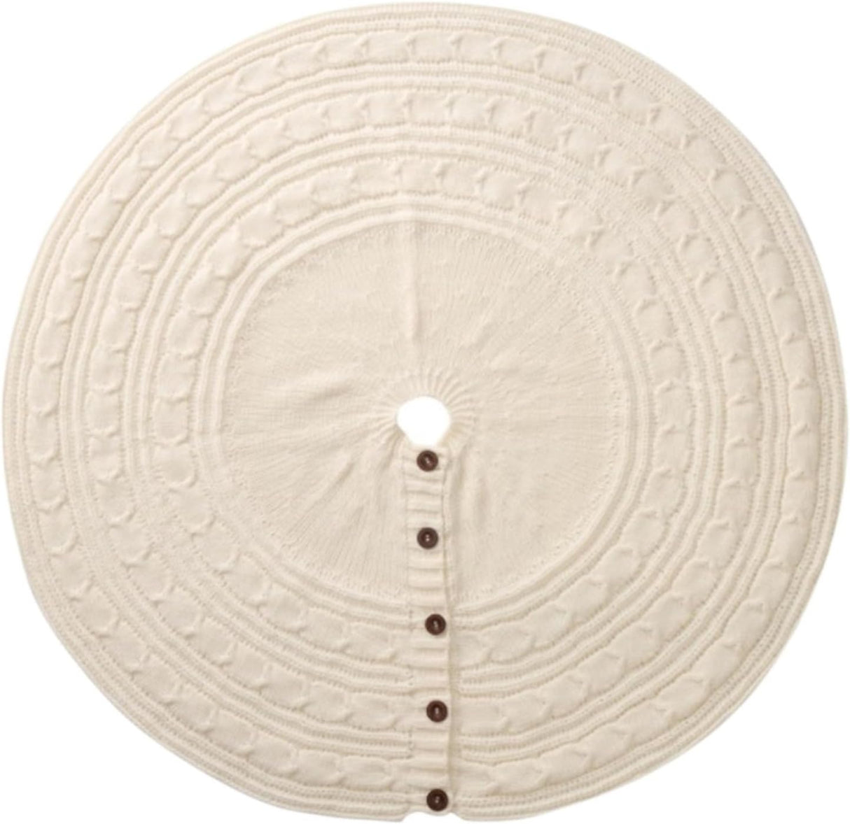 Weihnachtsteppich unter dem Weihnachtsbaum