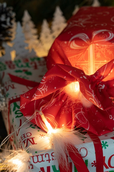 Weihnachts-Polyestertasche 20x35cm FÜR EIN GESCHENK