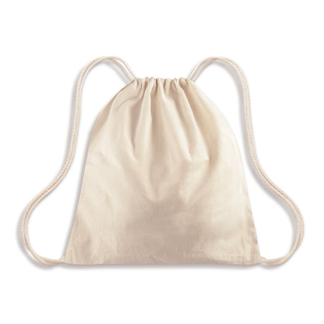 Baumwoll-Rucksack natürliches Ecru 340x400mm