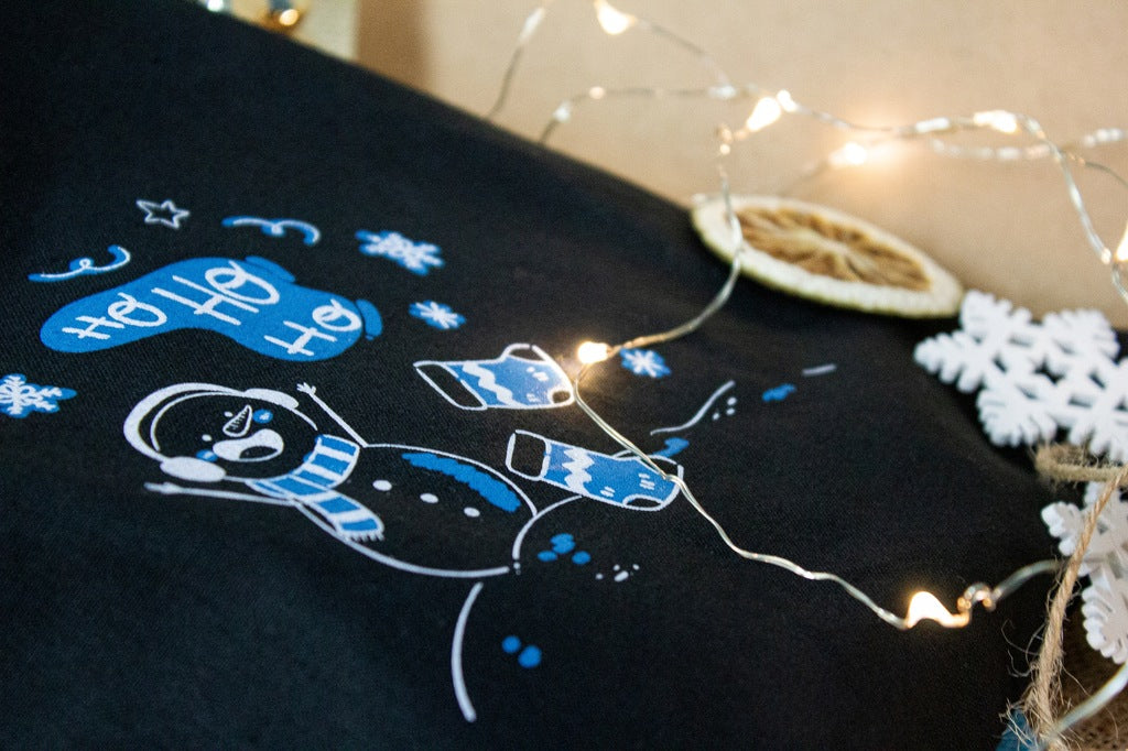 Baumwollbeutel 25x30cm SCHNEEMANN HOHO 145g