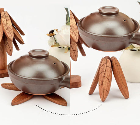 Topfuntersetzer aus Holz