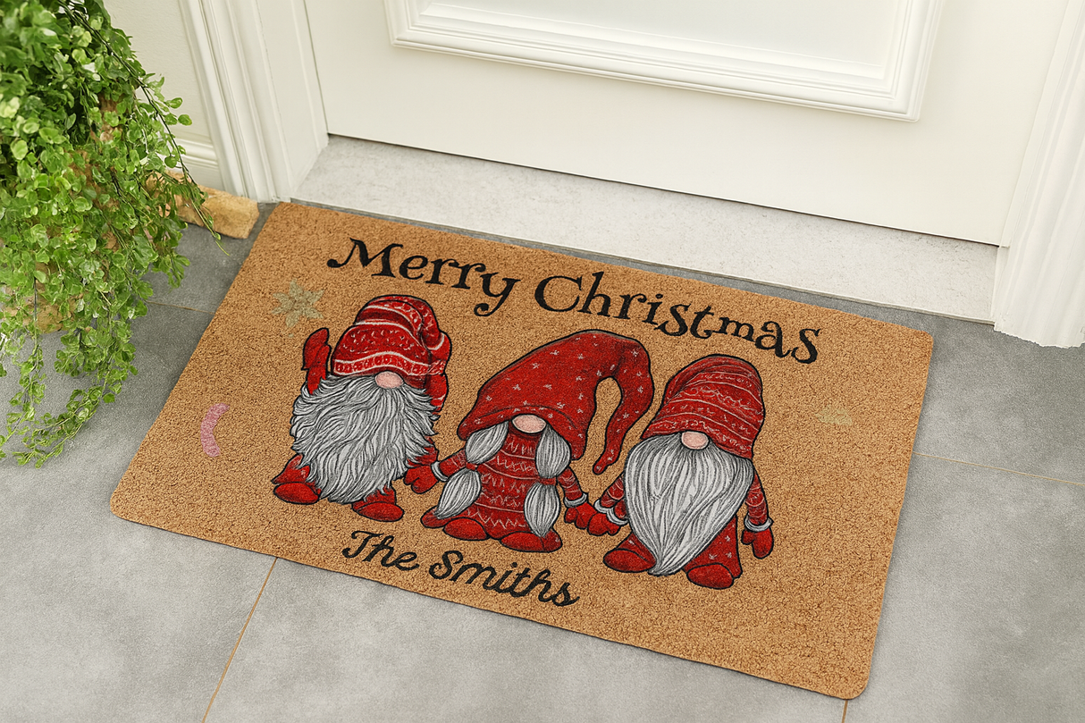 Weihnachtsfußmatte Frohe Weihnachten 60x40cm