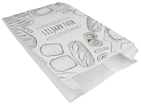 Papiertüte BON APPETIT 120x210mm 100 STUCK