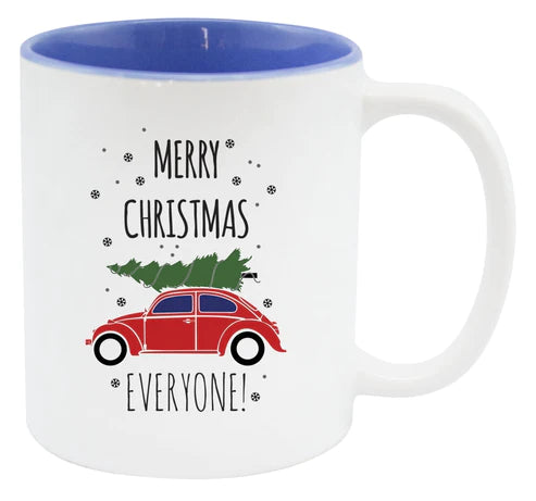 Weihnachtstasse - Blau Silent Night