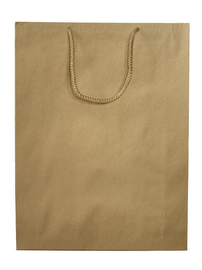 Papiertüte ECO Prestige 300x100x400mm Braun