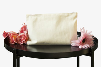 Ökologische Kosmetiktasche ECRU