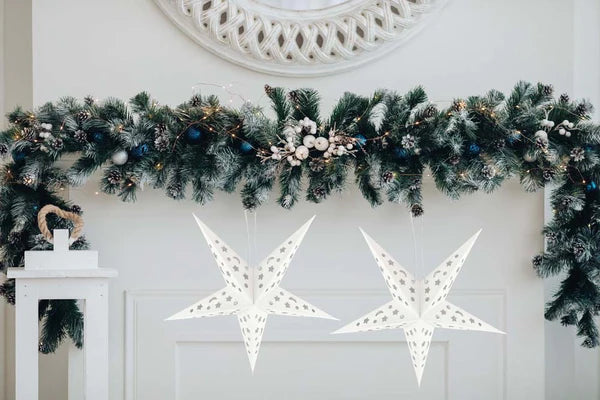 Weihnachtsdekoration Papier Stern