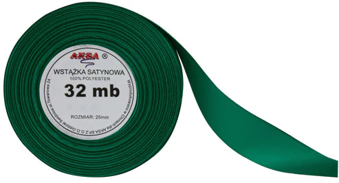 Satinband grün 25mm