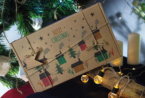 Geschenkbox weihnachten 3 Stücke