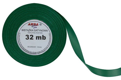 Satinband grün 12mm