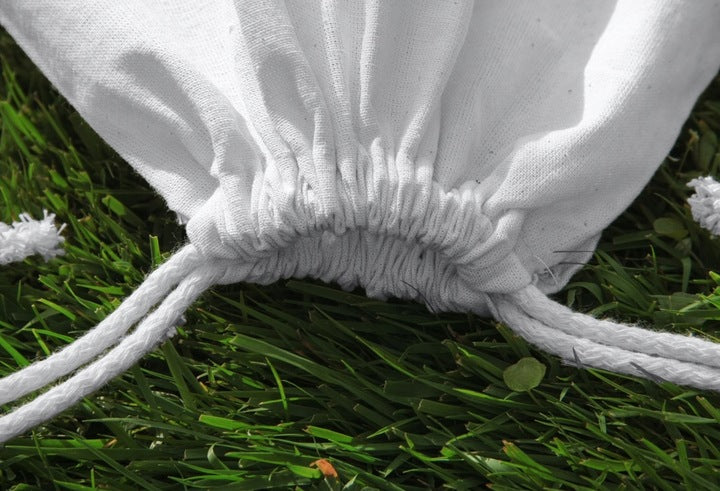 Baumwollsack Weiß 350x450 mm