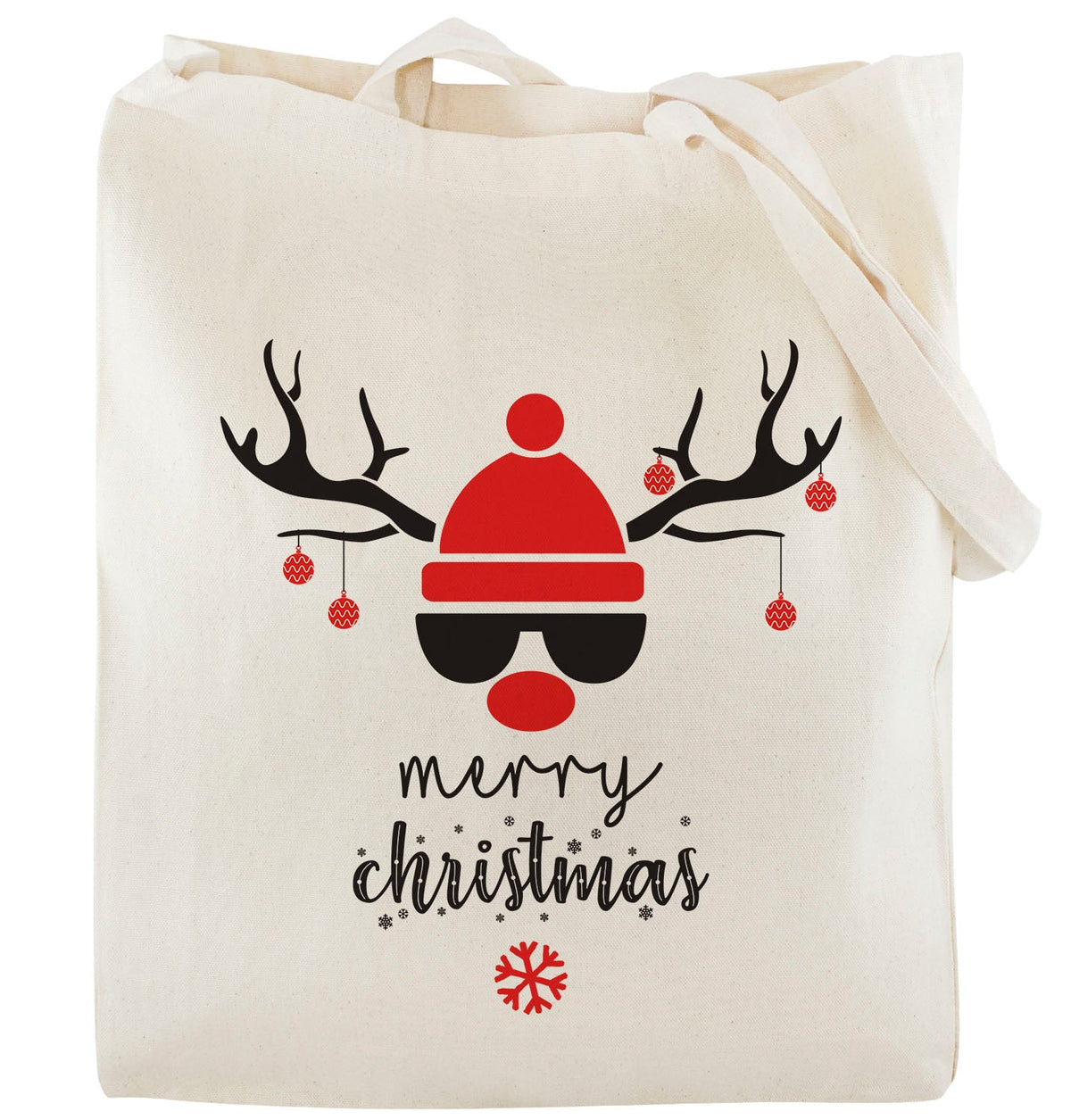Weihnachts-Baumwolltasche CHRISTBAUMKUGEL