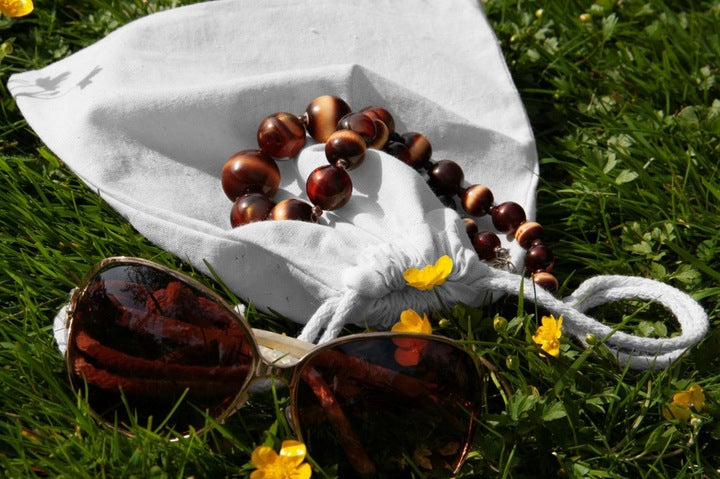 Baumwollsack Weiß 230x230 mm