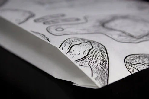 Papiertüte BON APPETIT 120x210mm 100 STUCK