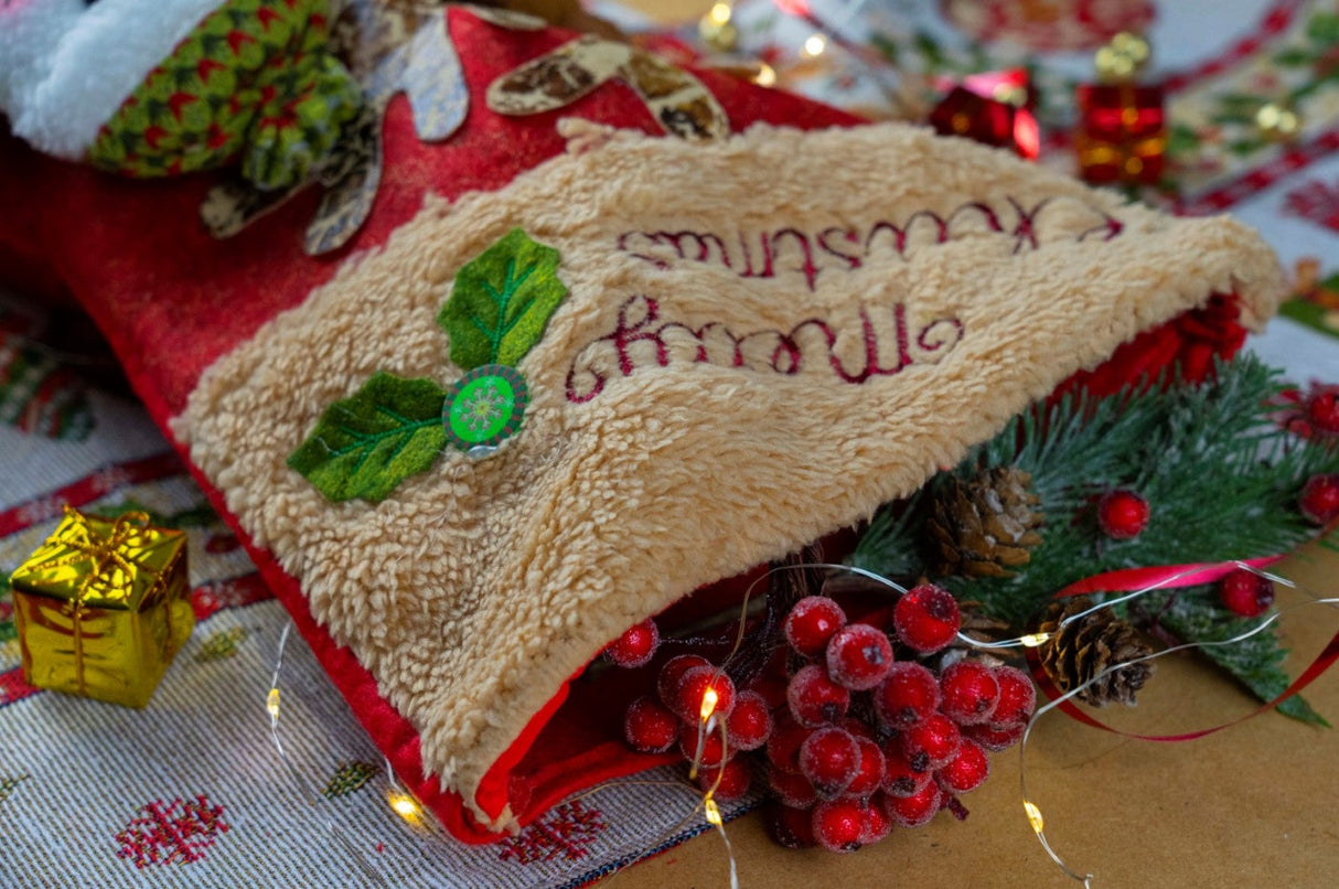 Weihnachtssocken zum Verschenken, 2er-Set.