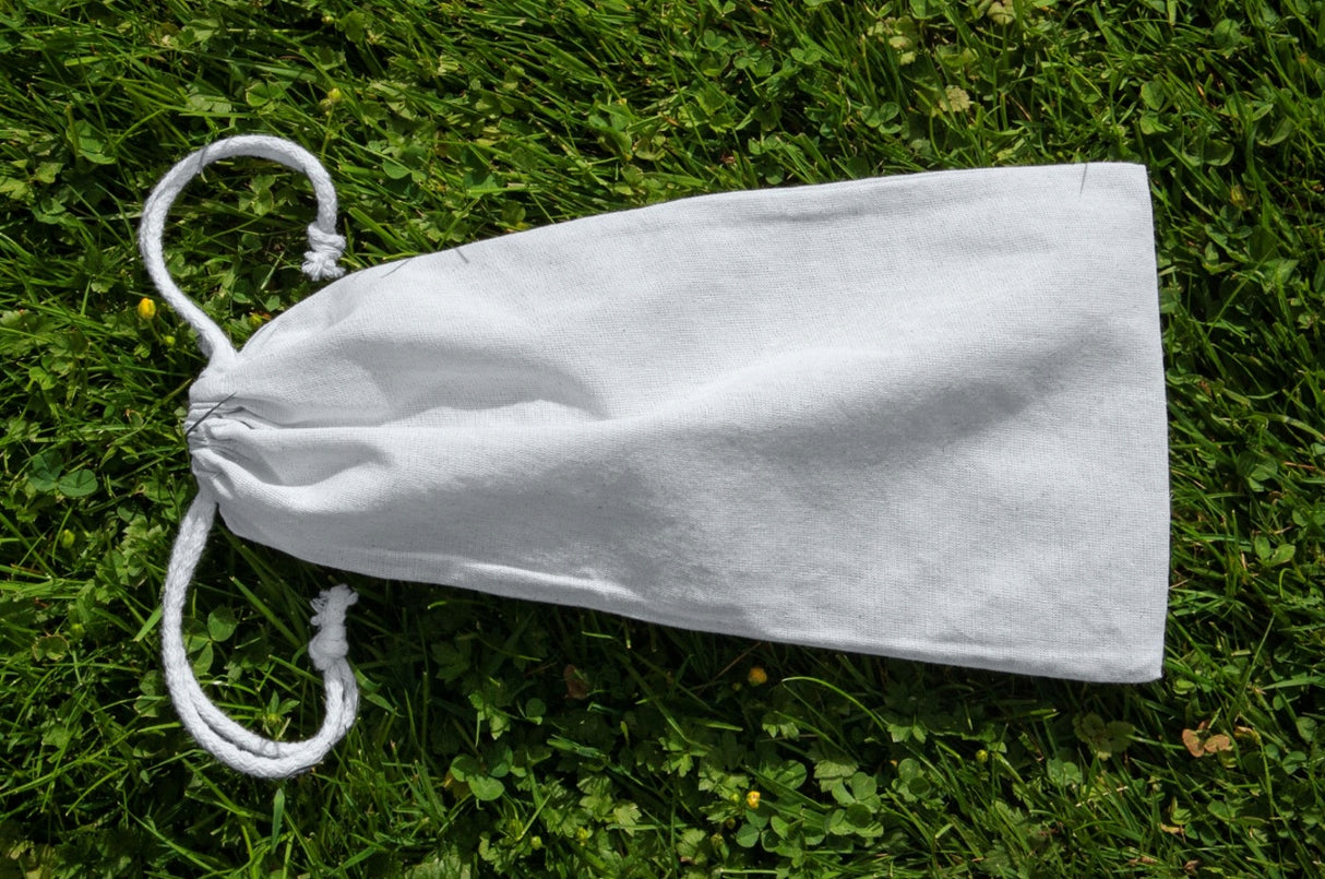 Baumwollsack Weiß 170x350 mm