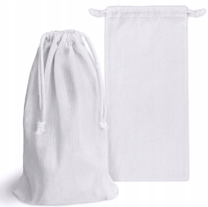 Baumwollsack Weiß 170x350 mm