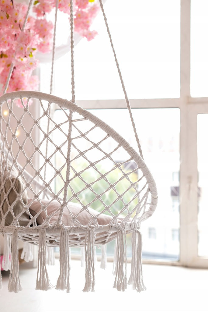 BOHO STORCHENNEST + BAUMWOLLKISSEN