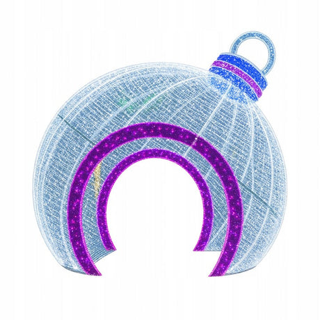 Weihnachtskugel 4,8x4m Urbane Straßendekoration