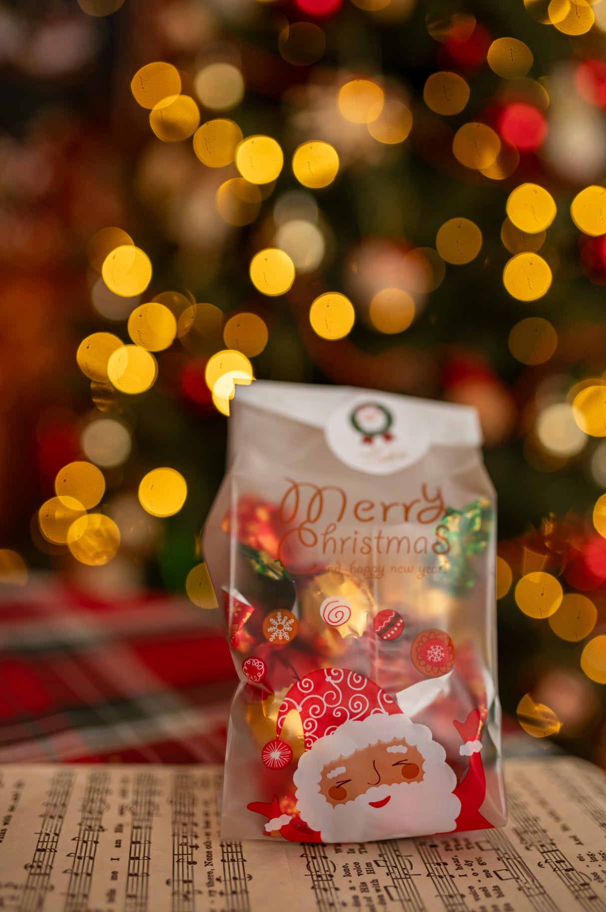 Transparente Zellophantüten für Kekse 25 Stück