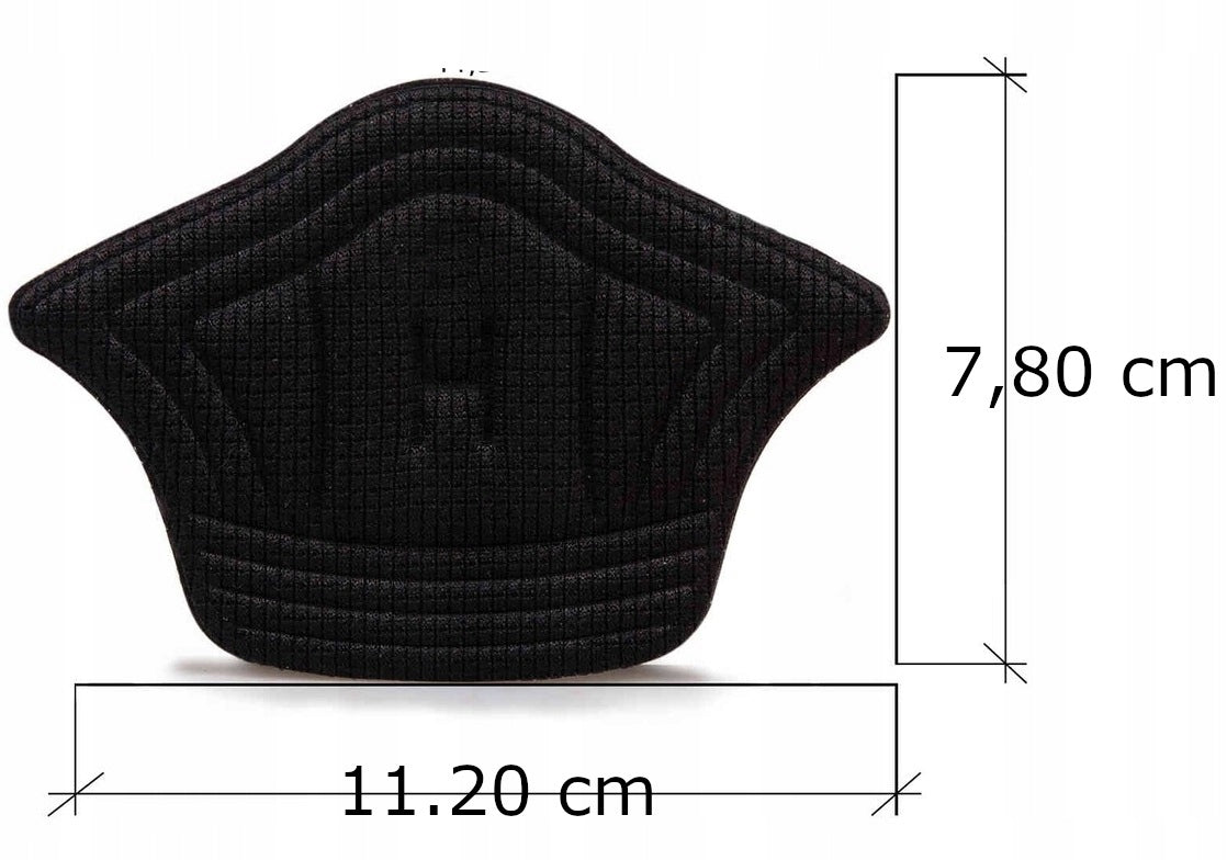 Fersenkissen Schwarz