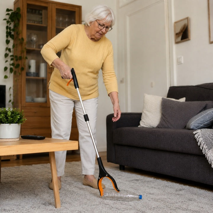 Teleskopischer Müllgreifer Greifhilfe 2er Set