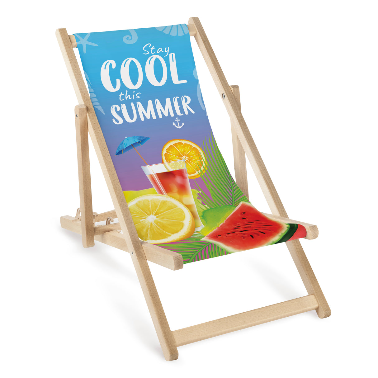 Kinderliegestuhl aus Holz Cool Summer