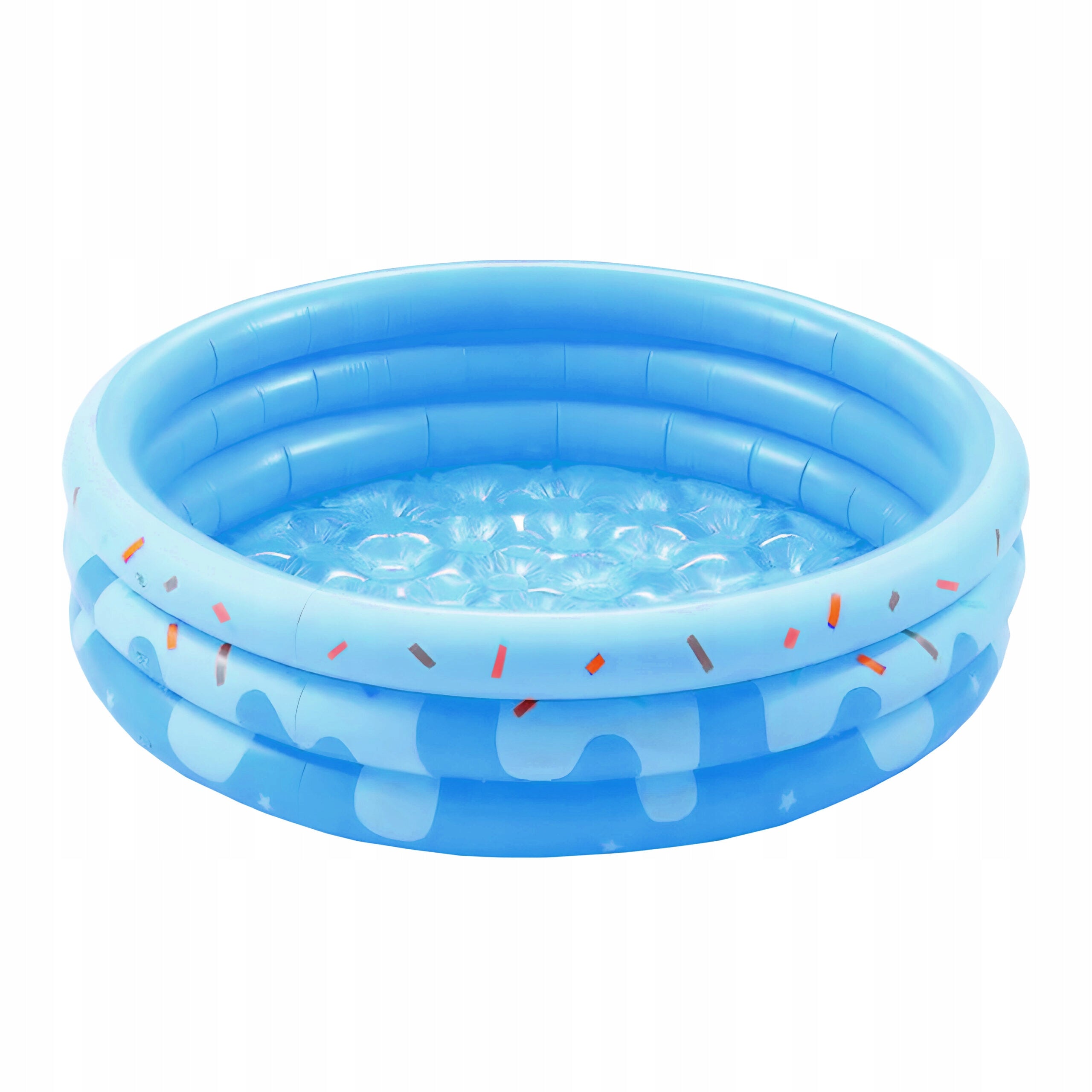 Kinder-Gartenpool Weichem Boden Blau