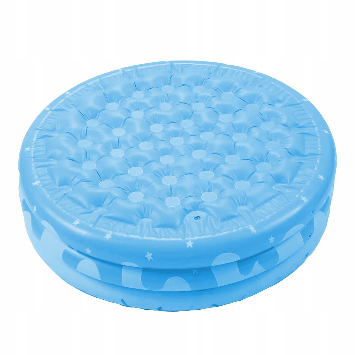 Kinder-Gartenpool Weichem Boden Blau