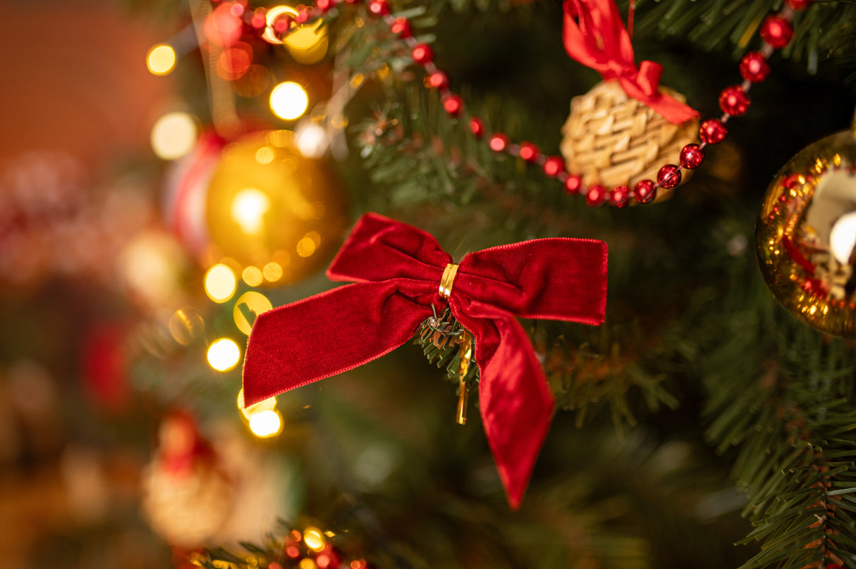 Schleifen Weihnachtsdeko 12 Stk