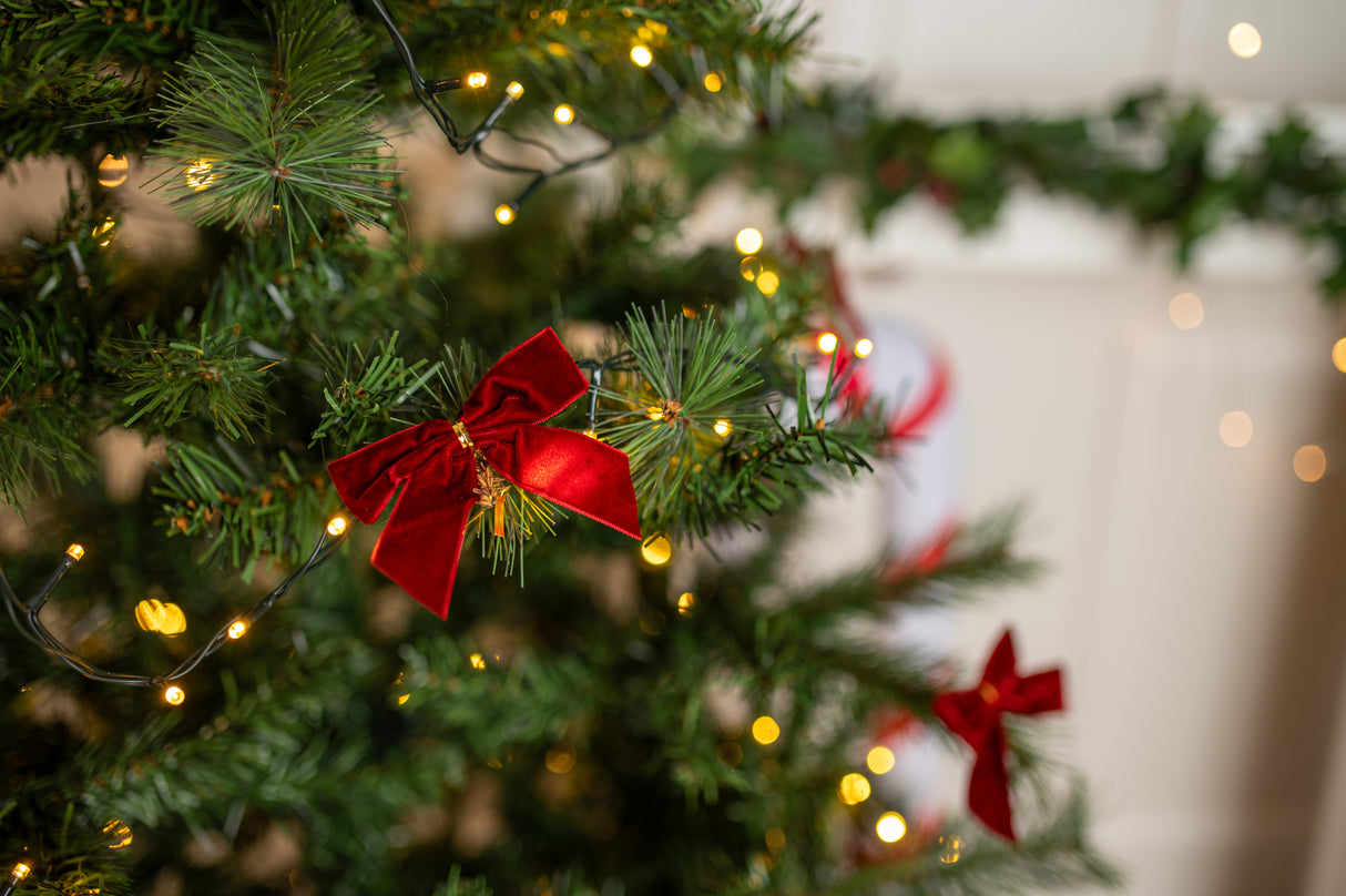 Schleifen Weihnachtsdeko 12 Stk