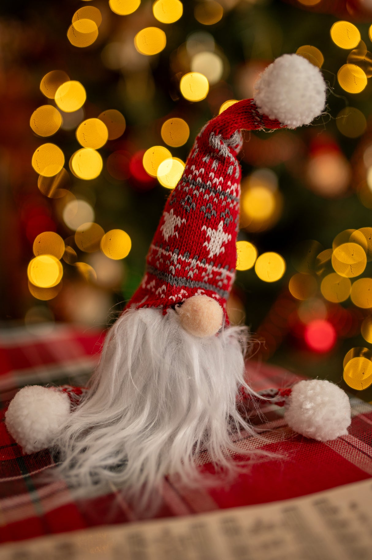 Sitzender Gartenzwerg, 24 cm