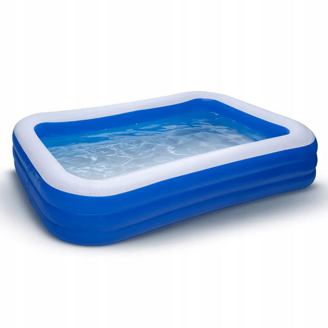 Aufblasbares rechteckiges Gartenpool, 305 x 183 cm