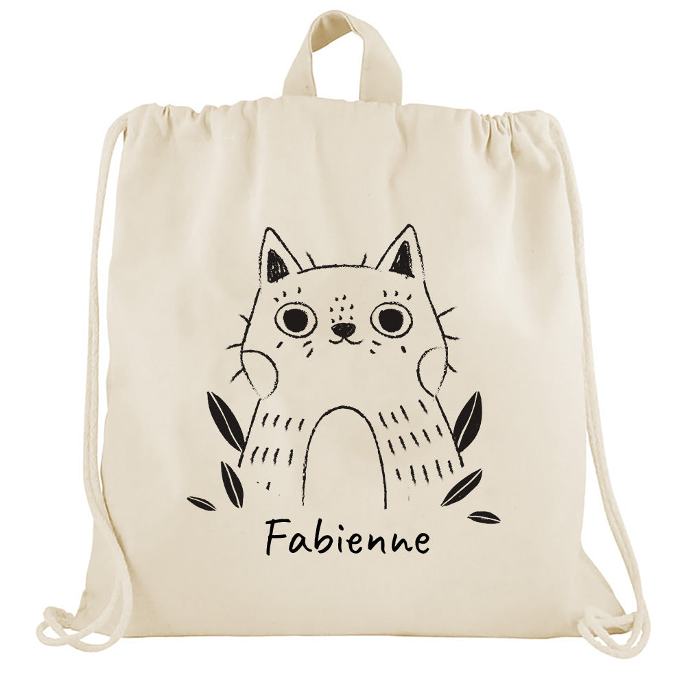 Rucksack für Kinder im Vorschulalter - KATZE+NAME