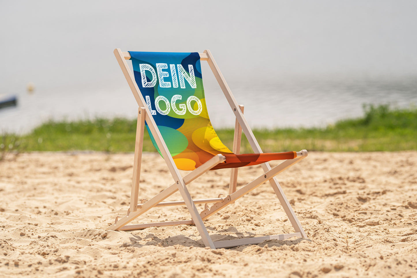 Holz-Liegestühle DEIN LOGO