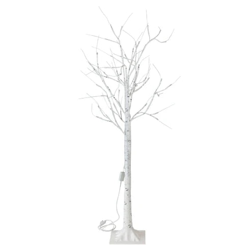 Dekobaum BIRKE LED Warmlicht 120cm