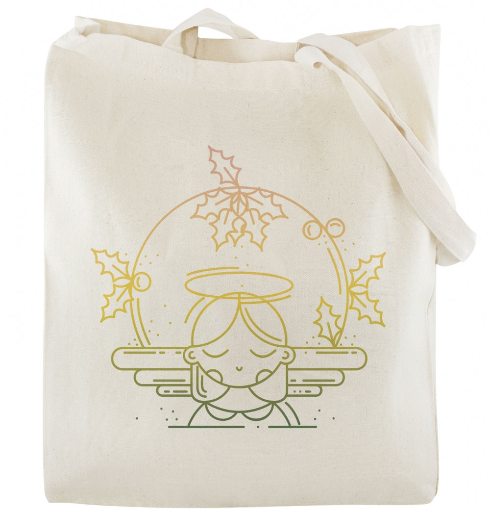 Weihnachts-Baumwolltasche ENGEL