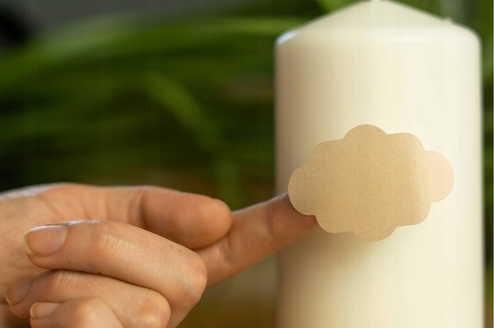 Gewürzetiketten blanko selbstklebende Etiketten 300 Stk.