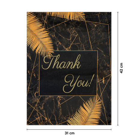 Versandbeutel Plastik Versandtaschen A3 310x420 mm 50 Stk. GOLDMARMOR-DANKESCHÖN