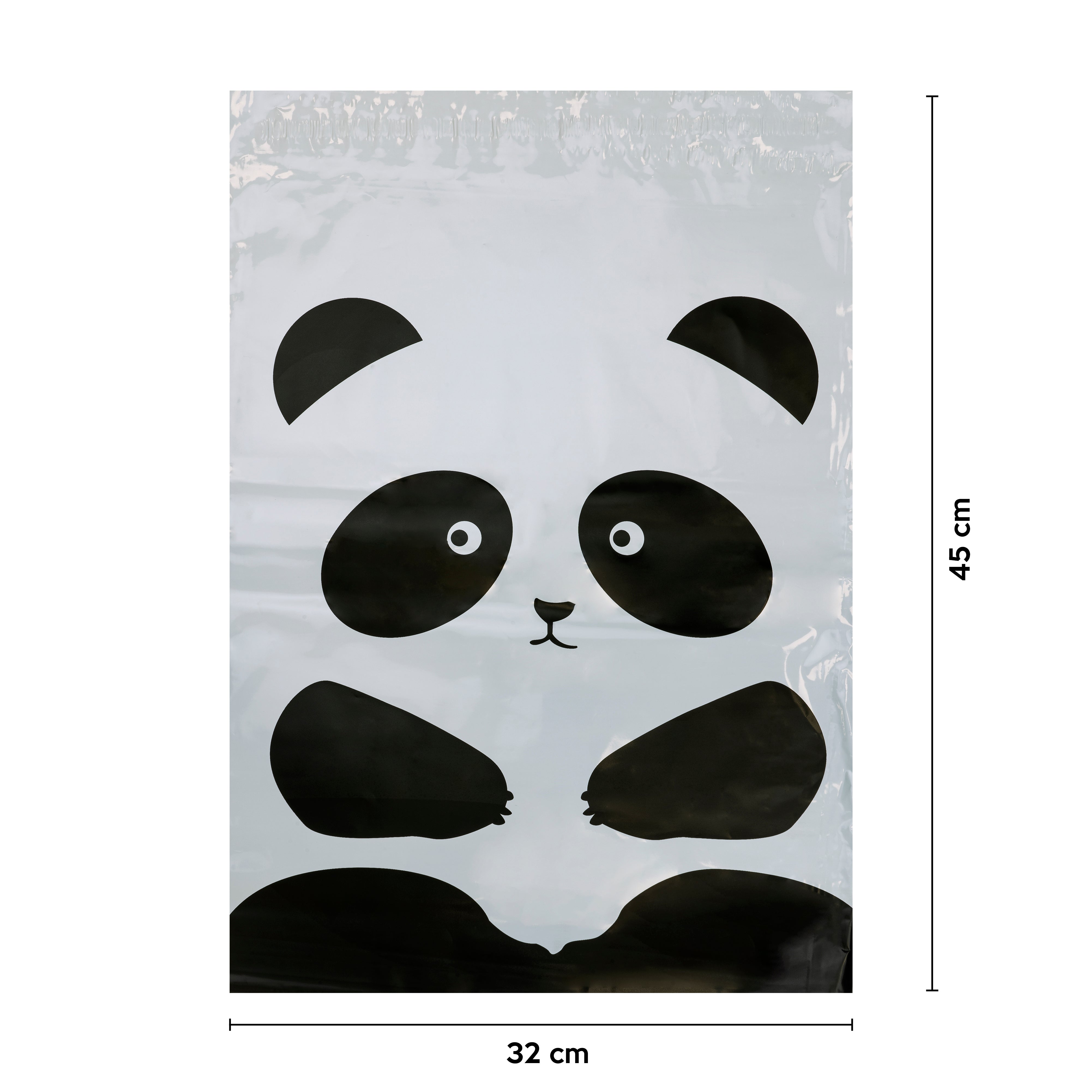 Versandbeutel Plastik Versandtaschen 320x450mm 50 Stk. PANDA