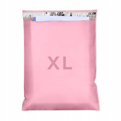 Versandbeutel Plastik Versandtaschen XL 500x600mm 50 Stk. ROSA
