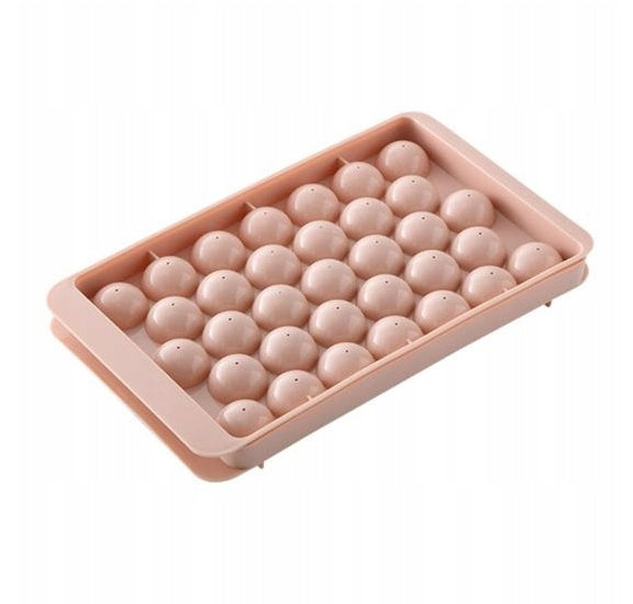 Eiswürfelbehälter Kugeln ROT