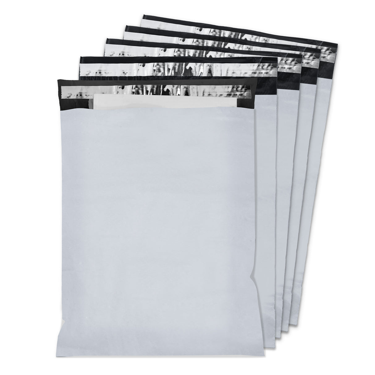 100 Stück C3 350x460 Versandbeutel Plastik Versandtaschen, Weiße Blickdicht Versandtasche