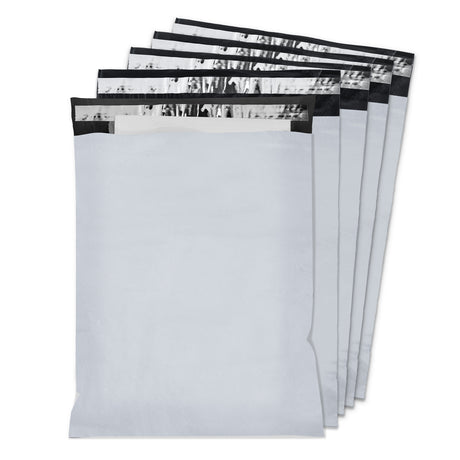 100 Stück C3 350x460 Versandbeutel Plastik Versandtaschen, Weiße Blickdicht Versandtasche