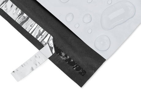 100 Stück C3 350x460 Versandbeutel Plastik Versandtaschen, Weiße Blickdicht Versandtasche