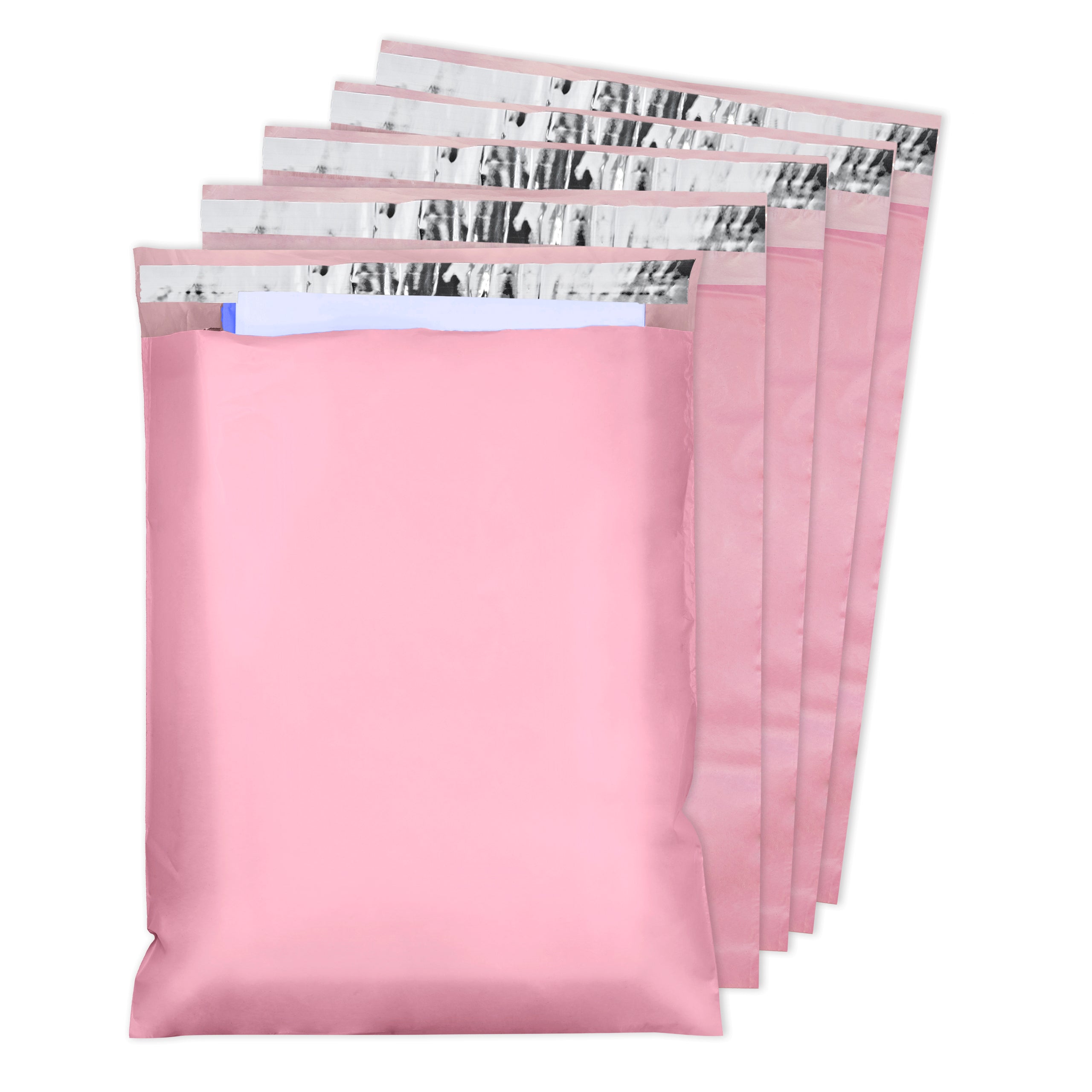 Versandbeutel Plastik Versandtaschen B5 190x250mm 50 Stk. ROSA