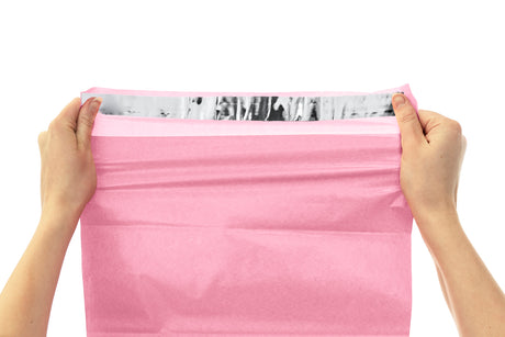 Versandbeutel Plastik Versandtaschen B3 400x500mm 50 Stk. ROSA