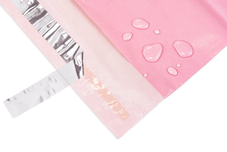 Versandbeutel Plastik Versandtaschen B5 190x250mm 50 Stk. ROSA