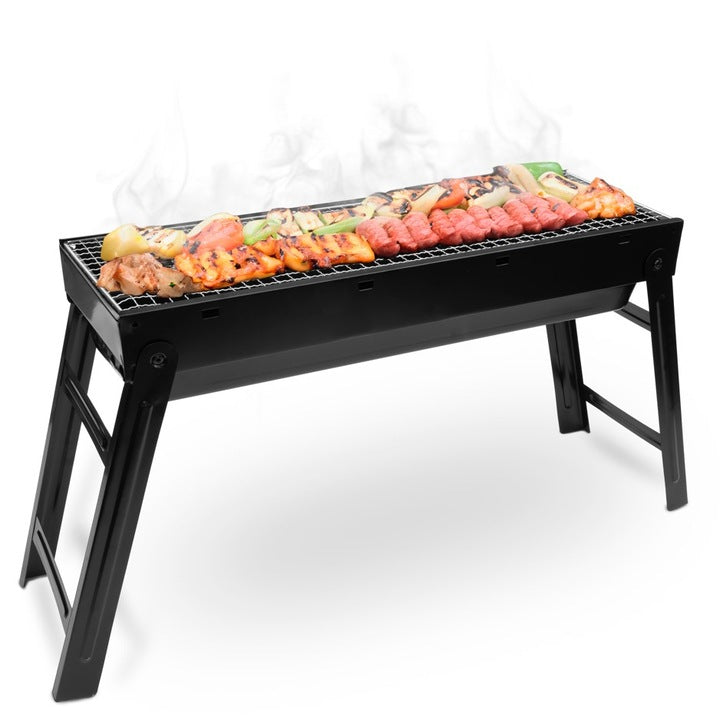 Tragbarer Grill zum Ausklappen