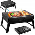 Tragbarer Campinggrill aus Stahl für Outdoor und Reisen